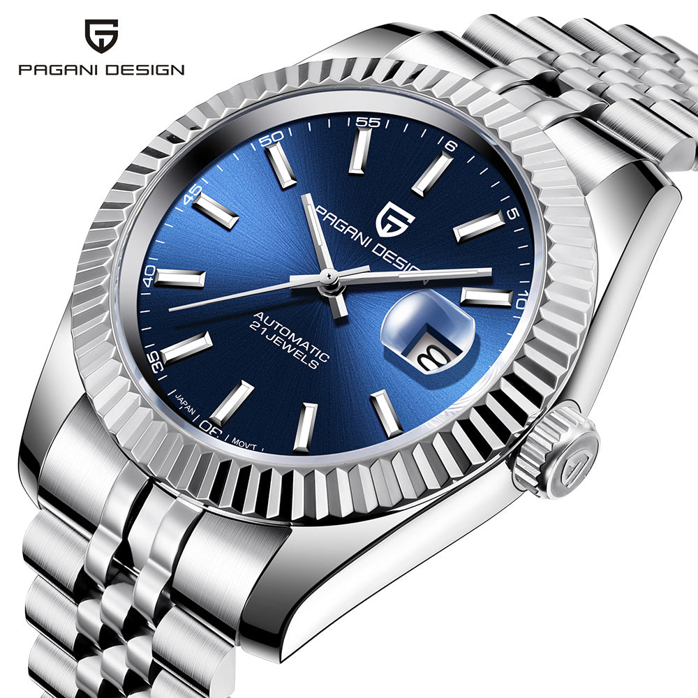 PAGANI DESIGN Men Mechanical Watch Top Brand Luxury Automatic Watch Sport Stainless Steel Waterproof Watch Men Relogio Masculino