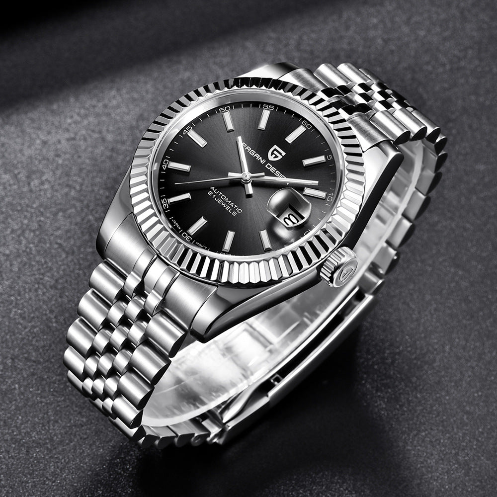 PAGANI DESIGN Men Mechanical Watch Top Brand Luxury Automatic Watch Sport Stainless Steel Waterproof Watch Men Relogio Masculino