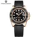 PAGANI DESIGN Pagani Convex Ceramic Ring Fully Automatic Men's Mechanical Watch Plastic 100m Water Resistant Stainless Steel