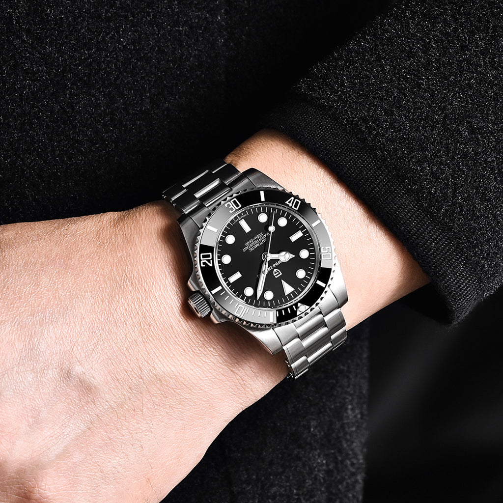 PAGANI DESIGN Men Mechanical Watch Top Brand Luxury Automatic Watch Sport Stainless Steel Waterproof Watch Men Relogio Masculino